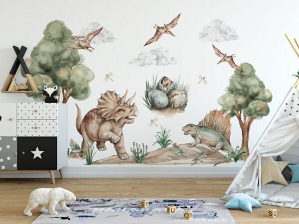Triceratops naklejki na ścianę