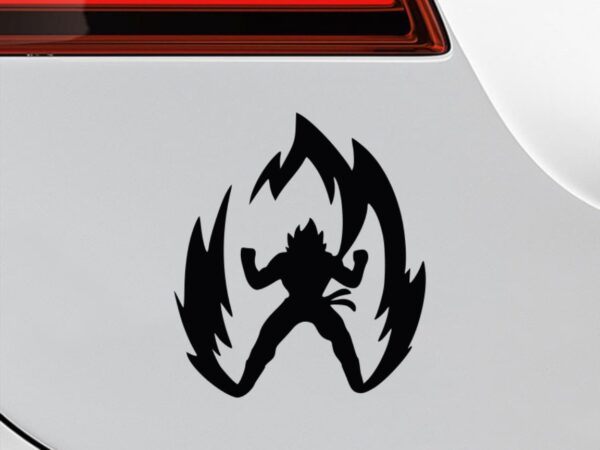 Naklejka Dragon Ball na auto