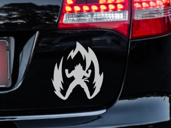 Naklejka Dragon Ball na auto