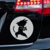 Naklejka Goku na samochód