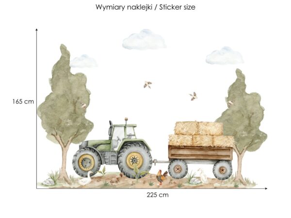 Wymiary zestawów na ścianie