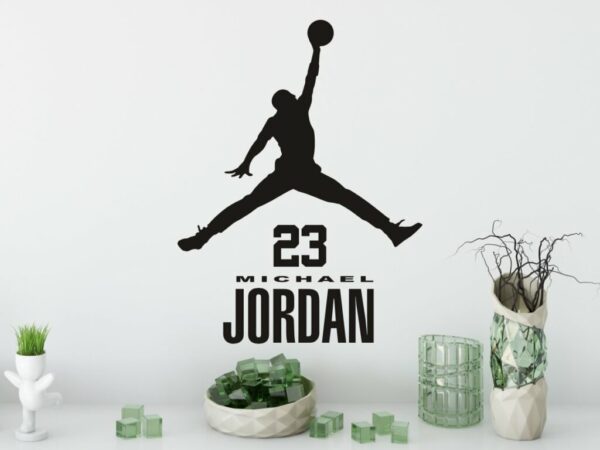 Dekoracja ścienna Michael Jordan 23