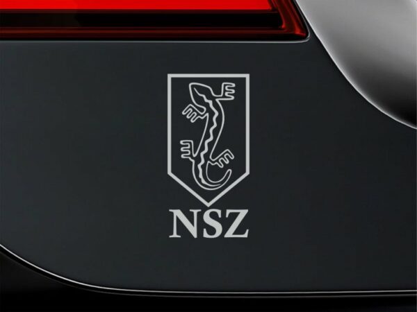 Naklejka Narodowe Siły Zbrojne - Jaszczurka