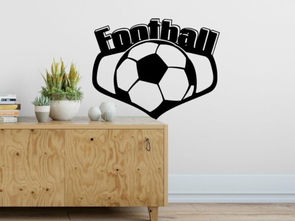 Naklejka na ścianę Football