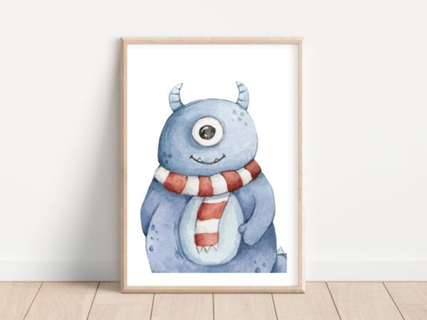 Plakat stworek Olo