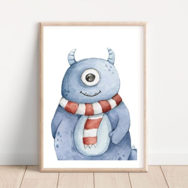 Plakat stworek Olo