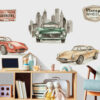 Zestaw naklejek Vintage cars