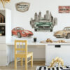 Zestaw naklejek Vintage cars