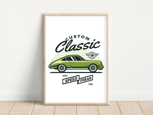 Speed freak plakat homesticker