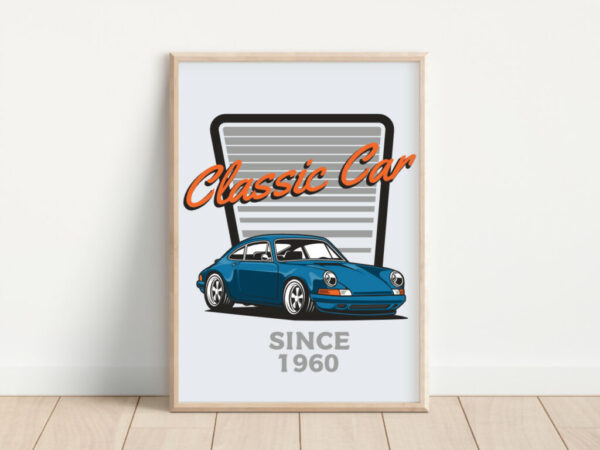 Plakat classic car